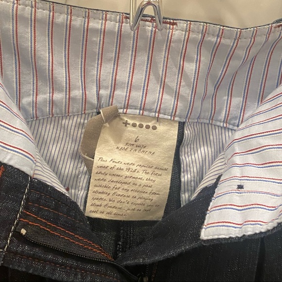 Anthropologie Denim Shorts with Rust Stitching - Picture 5 of 8